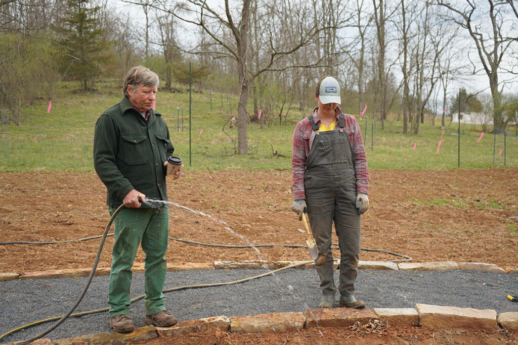 Peter’s Garden: before.